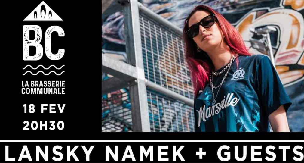 lansky namek live rap marseille